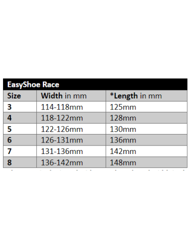 Easyshoe Race / paire