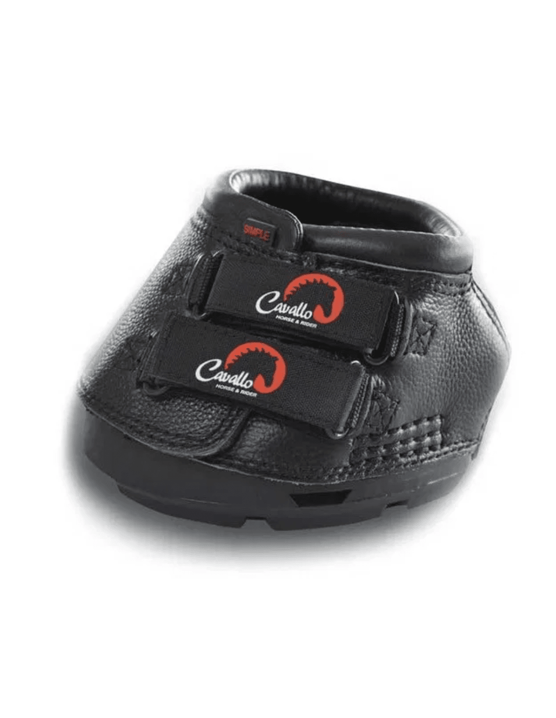 Bottes à Sabots Simples Cavallo Pour Chevaux - Noir - Protection Antidérapante