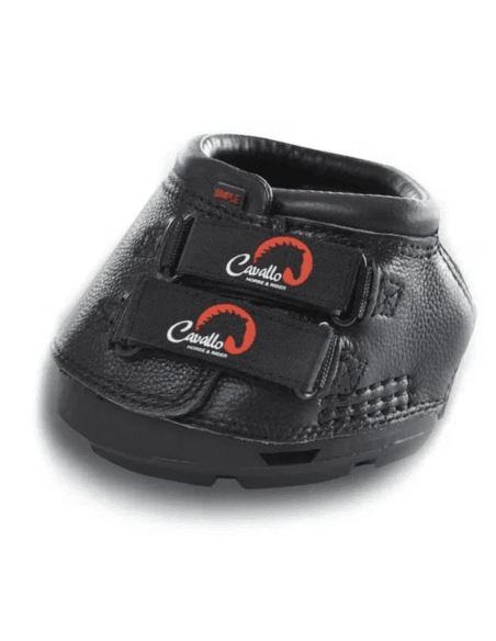 Hipposandales Cavallo Simple [SLIM] Noir - la paire