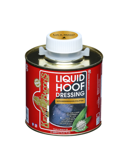 - nouveauté - Kevin Bacon's - Huile Hoof Dressing glitter 0.5l Pailletée Dorée
