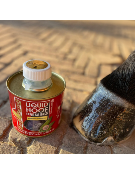 - nouveauté - Kevin Bacon's - Huile Hoof Dressing glitter 0.5l Pailletée Dorée