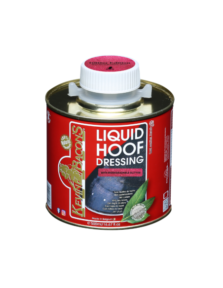 - nouveauté - Kevin Bacon's - Huile Hoof Dressing pink glitter 0.5l Pailletée Rose