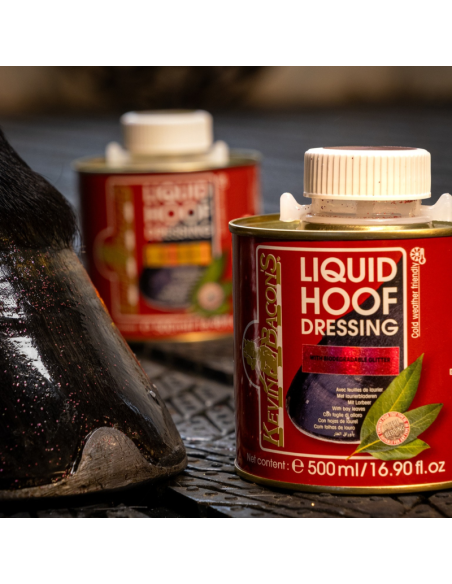 - nouveauté - Kevin Bacon's - Huile Hoof Dressing pink glitter 0.5l Pailletée Rose